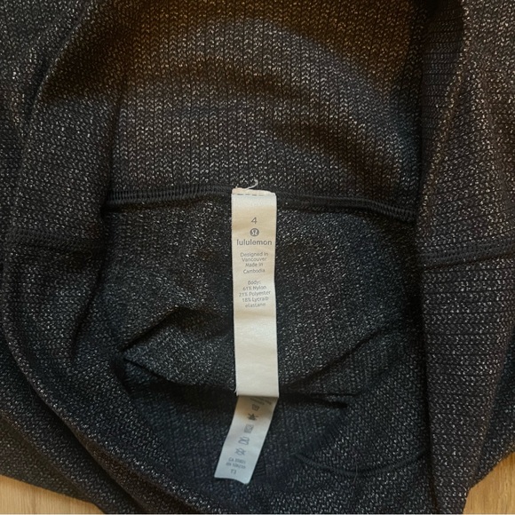 Lululemon Leggings Grey Size 4 - Picture 5 of 7
